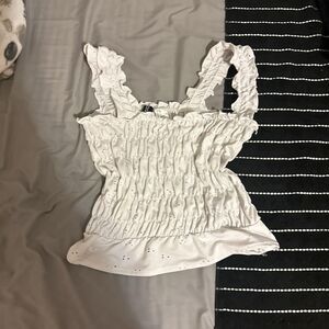 H-m Women's White Vest